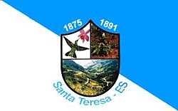 Bandeira de Santa Teresa (Espírito Santo)
